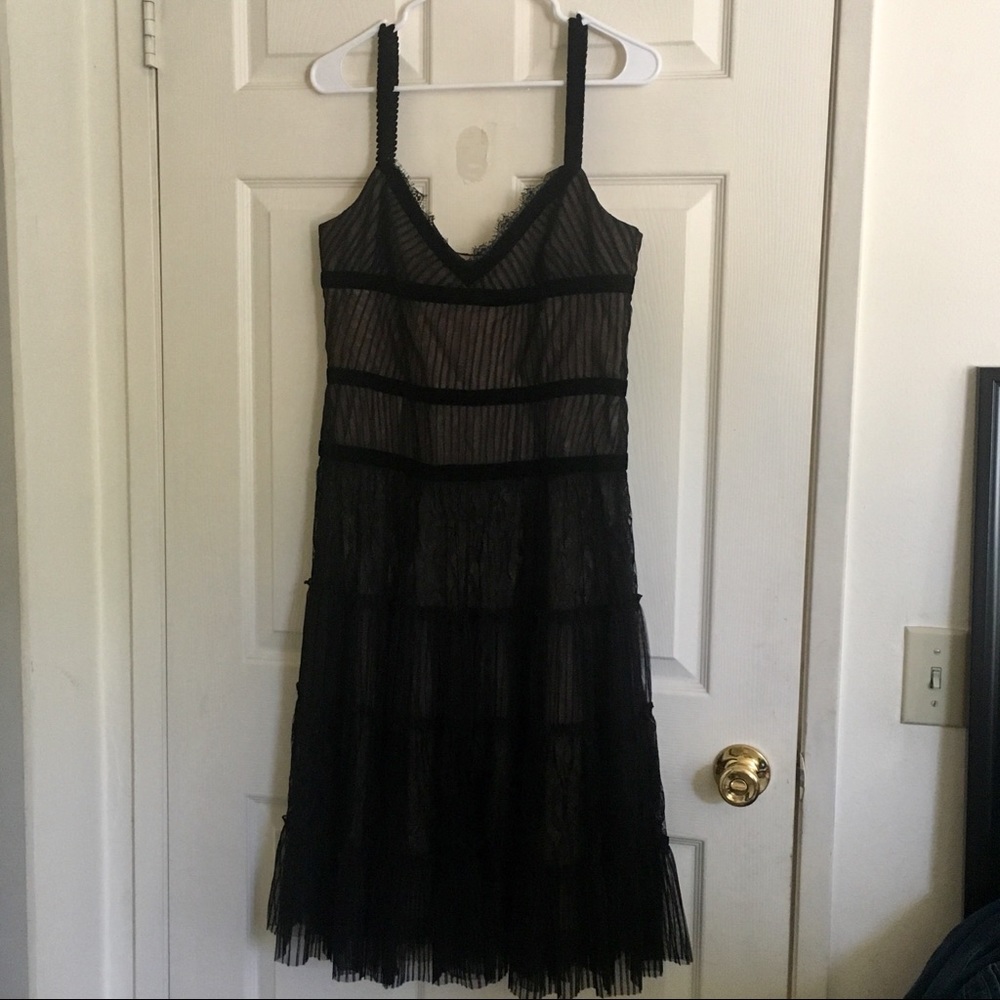 NWT BCBG Lace Black Dress